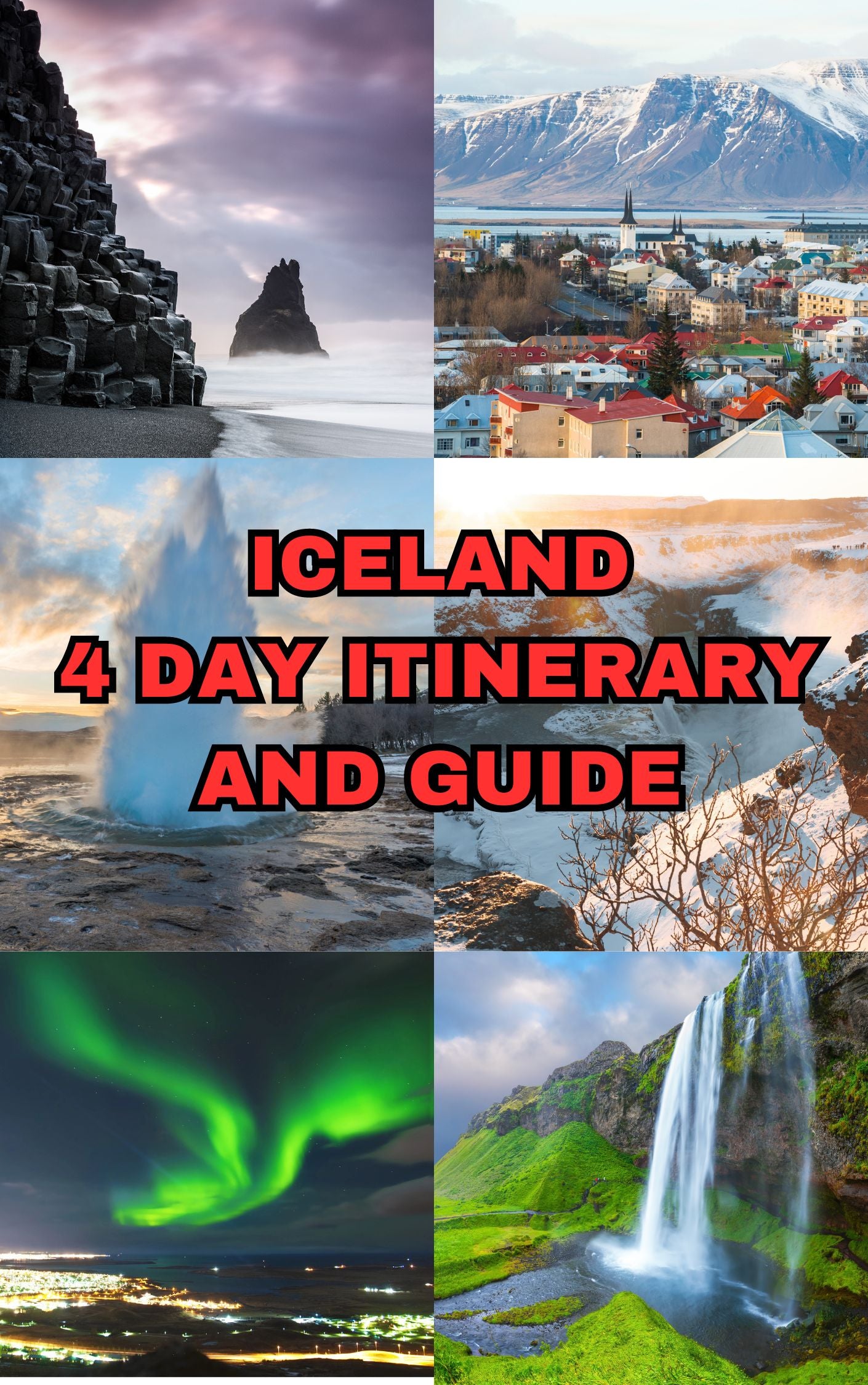 Iceland 4 day itinerary and guide
